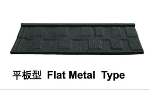 Stone Coated Metal -Flat Metal Type-